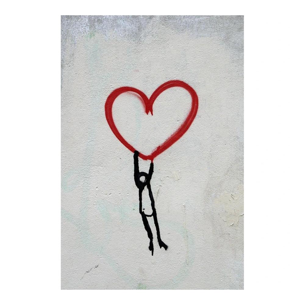 Entdecken Sie unsere exklusive Auswahl an Leinwanddrucken für Ihre Heimdekoration! Graffiti-Kunst und minimale Malerei in Lackierungen. Perfekte Wandkunst für Ihr Wohnzimmer. 50 x 70 cm rahmenlos