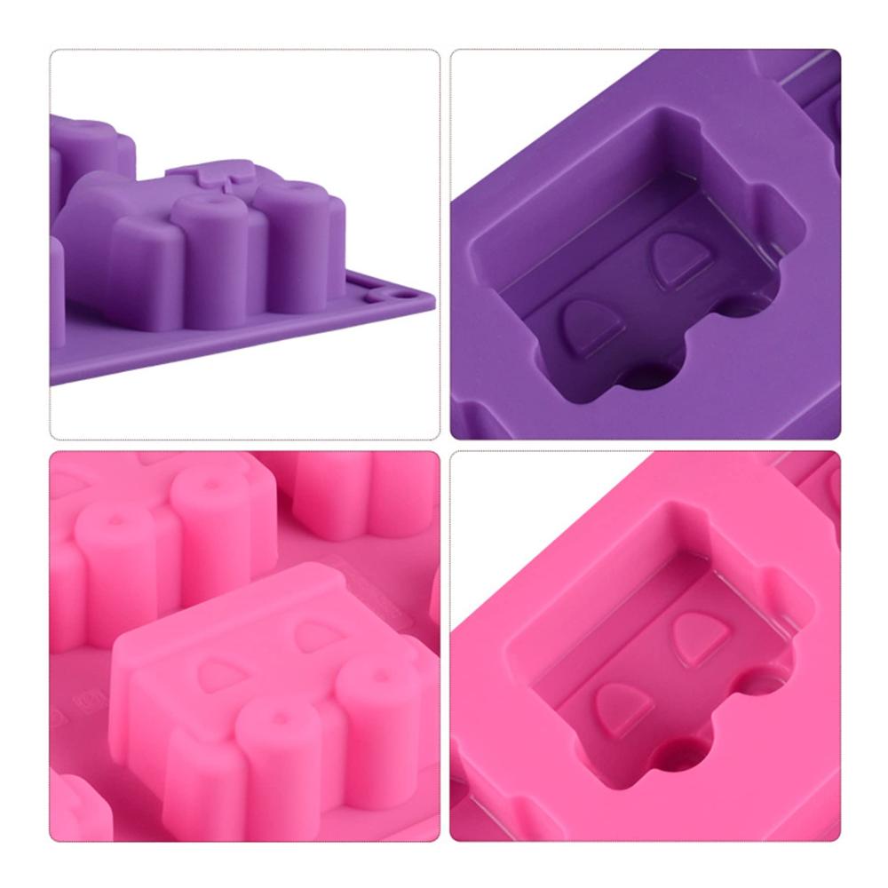 Entdecken Sie die Vielfalt Motivbackformen - WishesMar Silikonform Zug - Flexibel Antihaftbeschichtet für Kuchen Seife Desserts