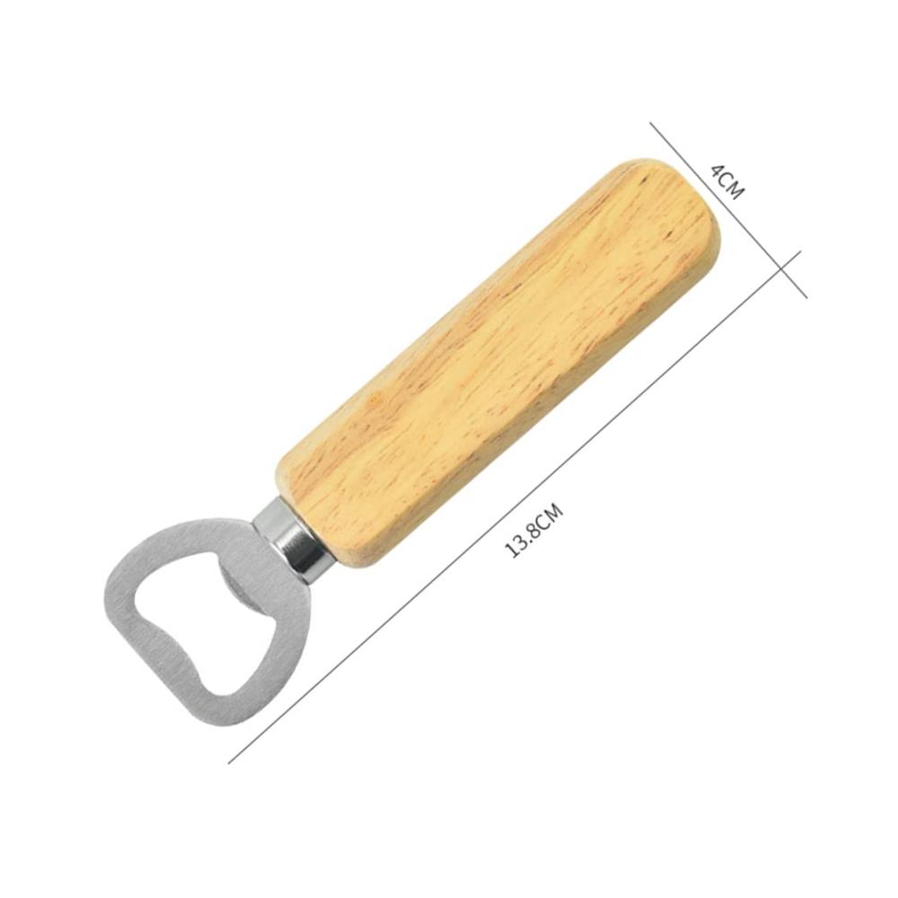 Edelstahl Flaschenöffner-Set mit Holzgriff 10 Stück Eleganter Kapselheber für Bier & Getränke Ideal für Küche Bar & Partys Langlebig & Tragbar Perfektes Geschen