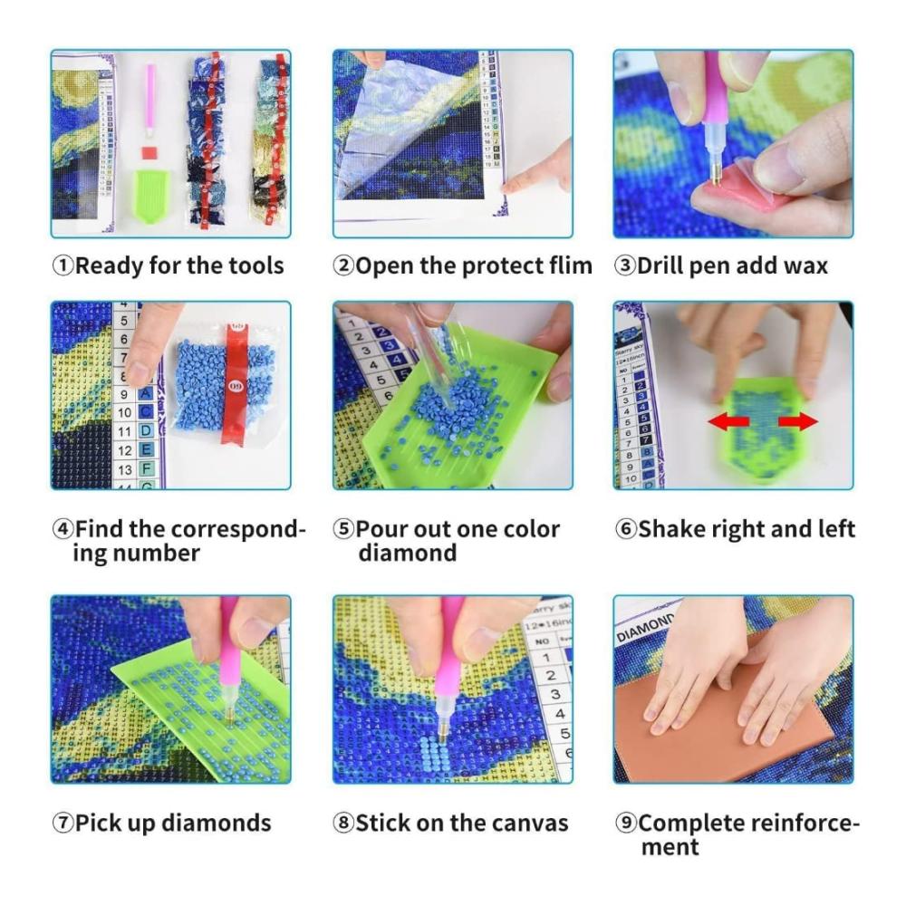 Mosaikfliesen Bastelset – Kreatives DIY Mosaikherstellung Kit für Kinder und Erwachsene | Inklusive Zubehör für Kunstprojekte und Wanddekoration | Spaßige Mosaik-Kunst für Zuhause