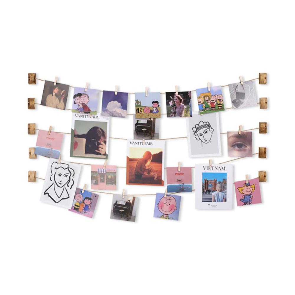 Erstellen Sie Ihre eigene Foto-Collage mit unserem Wand- & Tischrahmen DIY Bilderrahmen Set für kreative Wanddekoration und stilvolle Bildpräsentation. Perfekt für Fotos Postkarten und mehr