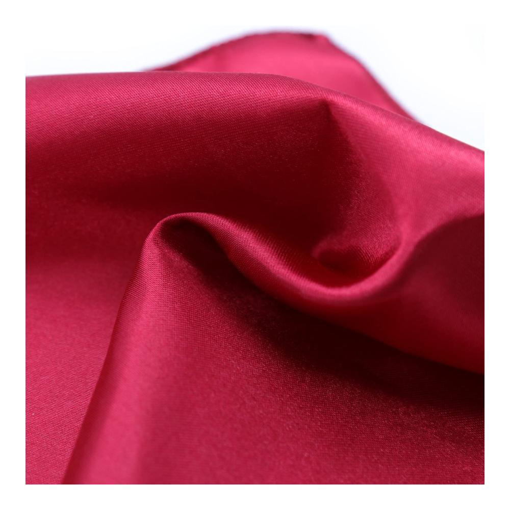 12er Set Stoffservietten mit Hohlsaum | 30x30cm | Rosé Satin für Party & Hochzeit | Tischdecke Zubehör | Premium Küchentextilien