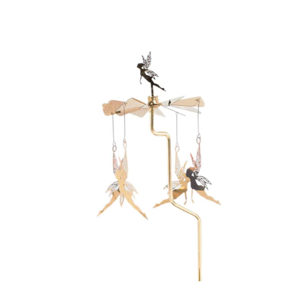 Drehbarer Teelichthalter für Kerzen Tischdekoration Fee - 360 Grad Drehung - Romantisches Ambiente - Handgefertigtes Design - Geschenkidee für jeden An