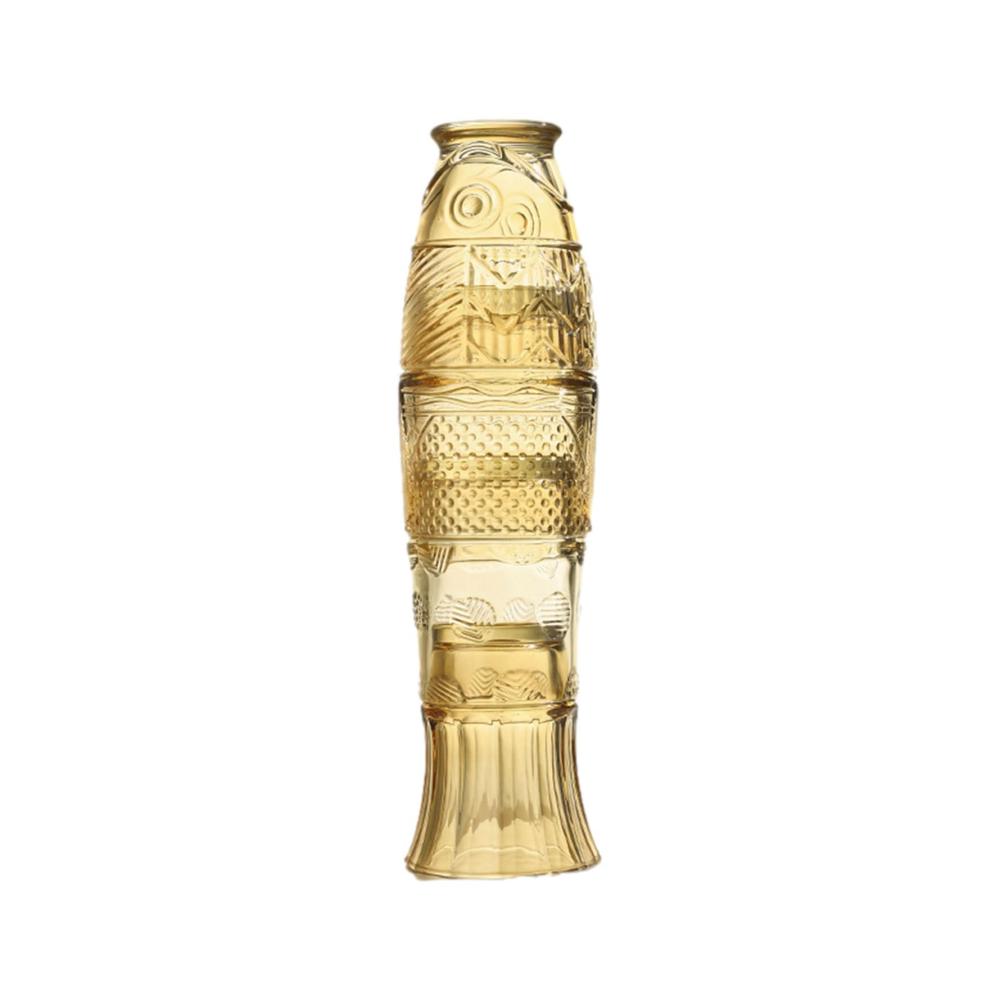 Koi-Fischglas Set 4 Stapelbare Trinkgläser im Fischdesign für Kaffee Tee Cocktails & Saft - Kreative Geschenke und stilvolles Heimdekor für Fischliebhaber