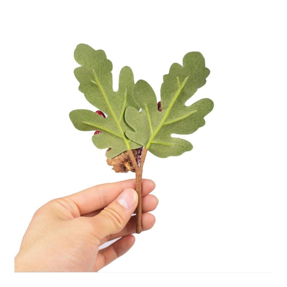 6er Set Künstliche Stechpalmenbeeren - Dekorative Beerenpicks für Weihnachten DIY Deko für Baum Kranz & Geschenke - Hochwertige Kunstblumen & -pflanzen für Hochzeiten & Bastelprojekte (Rot