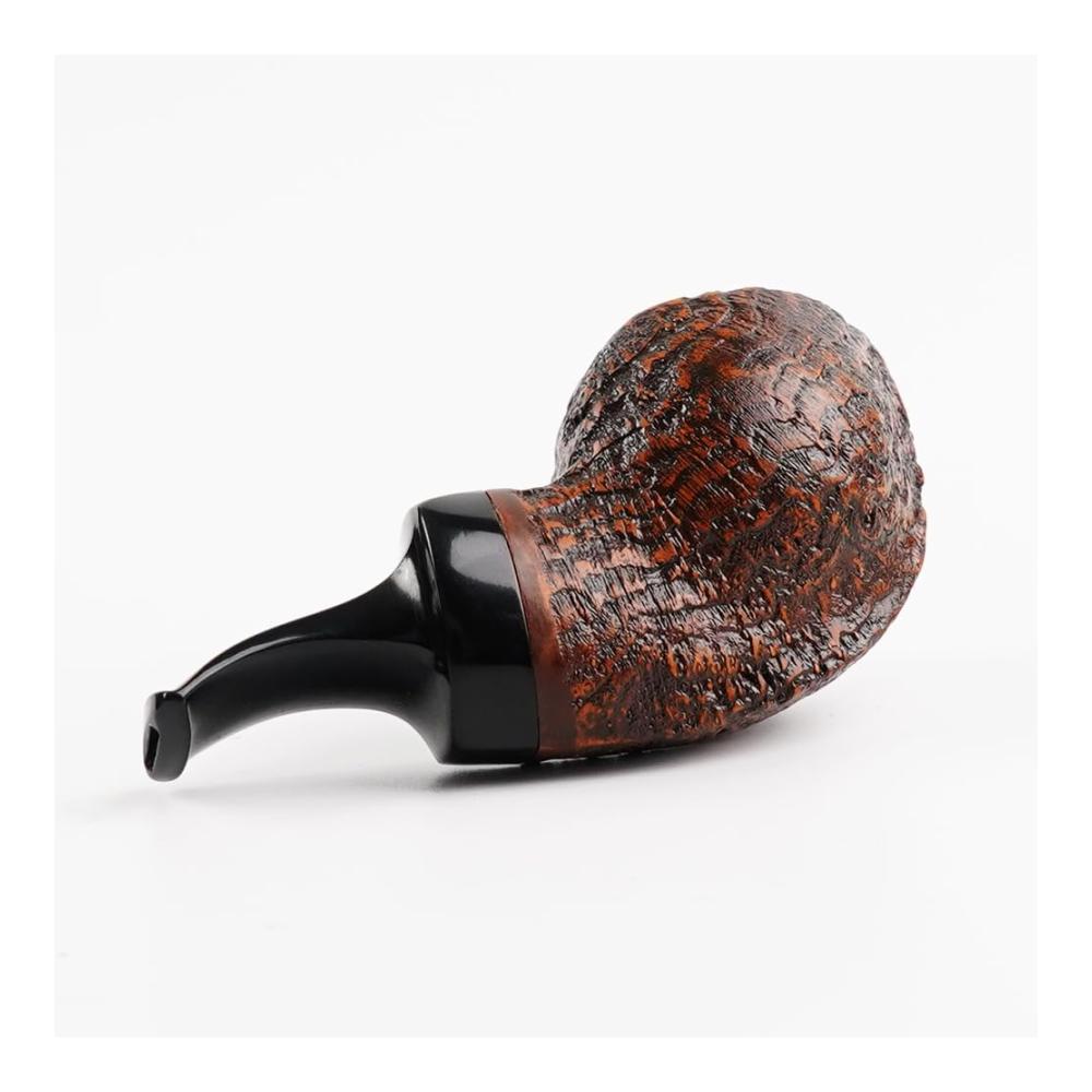 Entdecken Sie stilvolles Zigarrenzubehör Handgefertigte Bruyère-Tabakpfeife mit modischem Design - Perfekt für Genießer und Sammler - Inklusive Freihand-Stil Nr.fa50392s2w1h