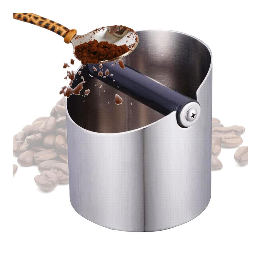 Maximale Sauberkeit und Effizienz LGODDYS Tamper-Abschlagbehälter - 1200ML Knock Box für Siebträger-Kaffeemaschinen. Barista-Zubehör für müheloses Kaffeesatz-Sammeln und optimale Kaffeezubereitung. Robuste Qualität für anspruchsvolle Baristas