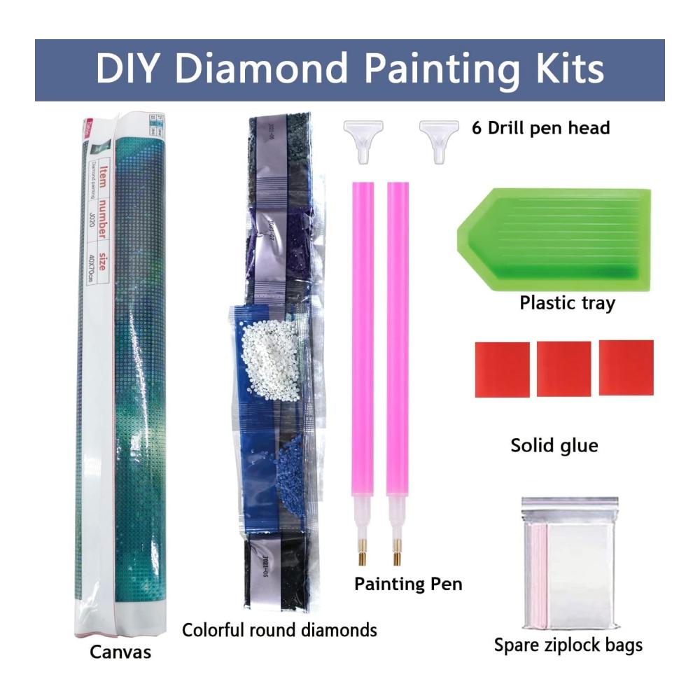 Kreatives Malset DIY 5D Diamant Malerei Kit - Charmantes Motiv Hund auf Motorrad - Ideal für Wohnzimmer Schlafzimmer & Büro - Perfekte Wanddekoration - Spaß für Erwachsene & Kinder - 40x50cm