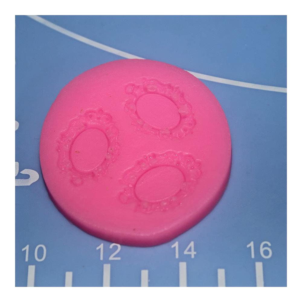 Formen für Fondant Zucker & mehr – Silikon Backwerkzeug für Kuchen Süßigkeiten Schmuck & Seife – 3-teiliges Modellierwerkzeug-Set