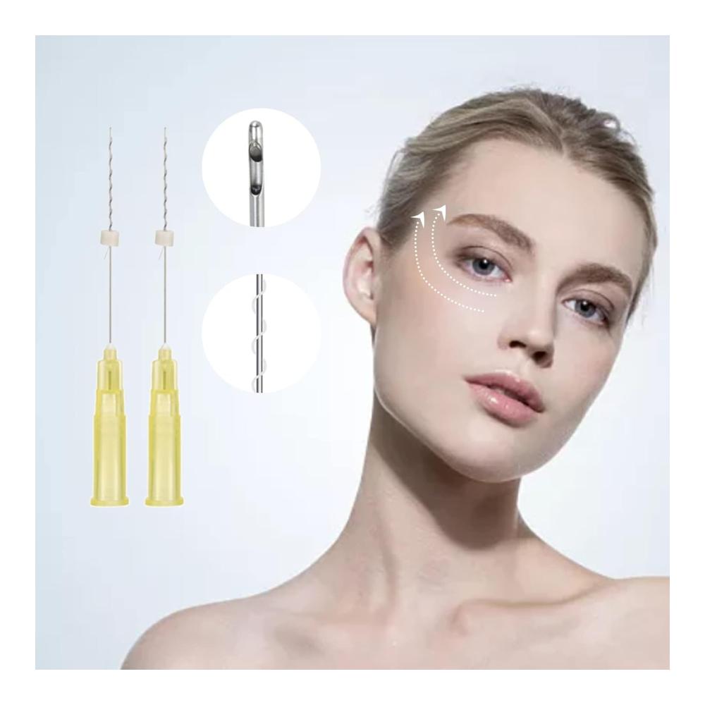 Nähen Sie Ihr perfektes Aussehen mit PCL Threads Eye Lift Mono-Schraubentyp stumpf 30G25 mm 20 Stück - Innovatives Nähsystem für jugend