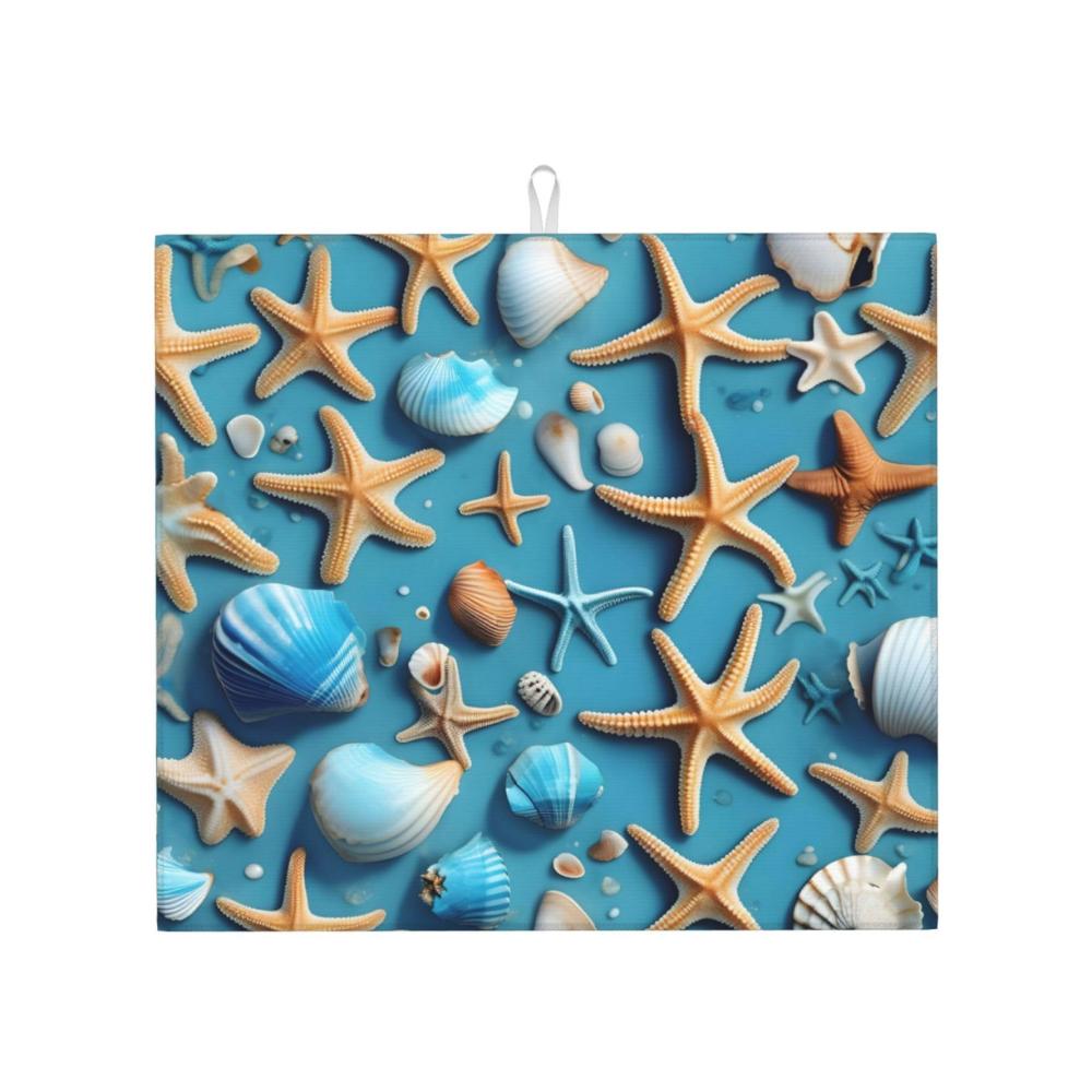 Ocean Sea Beach Muscheln Seestern Blau