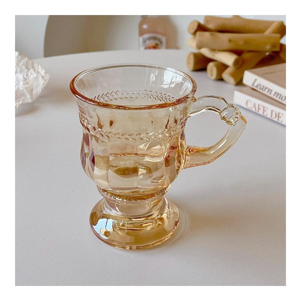 6 Stück Rotweingläser 300 ml Kristallglas Vintage Weingläser - Klassische Eleganz für besondere Anlässe - Handgefertigte Qualität - Ideal für Weinliebhaber und Geschenke