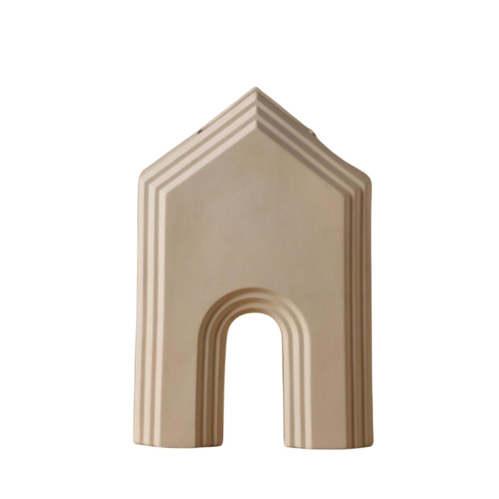 Geometric Art Vase - Dogwood Powder