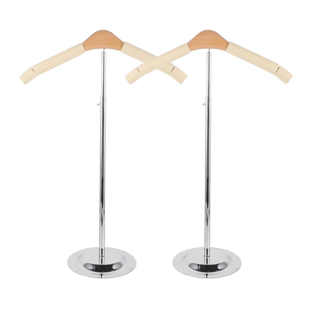 Hochwertiges Trockengestell für T-Shirts | Flexibles Schulterdesign | Metallkleiderbügelregal für optimales Hemd-Display