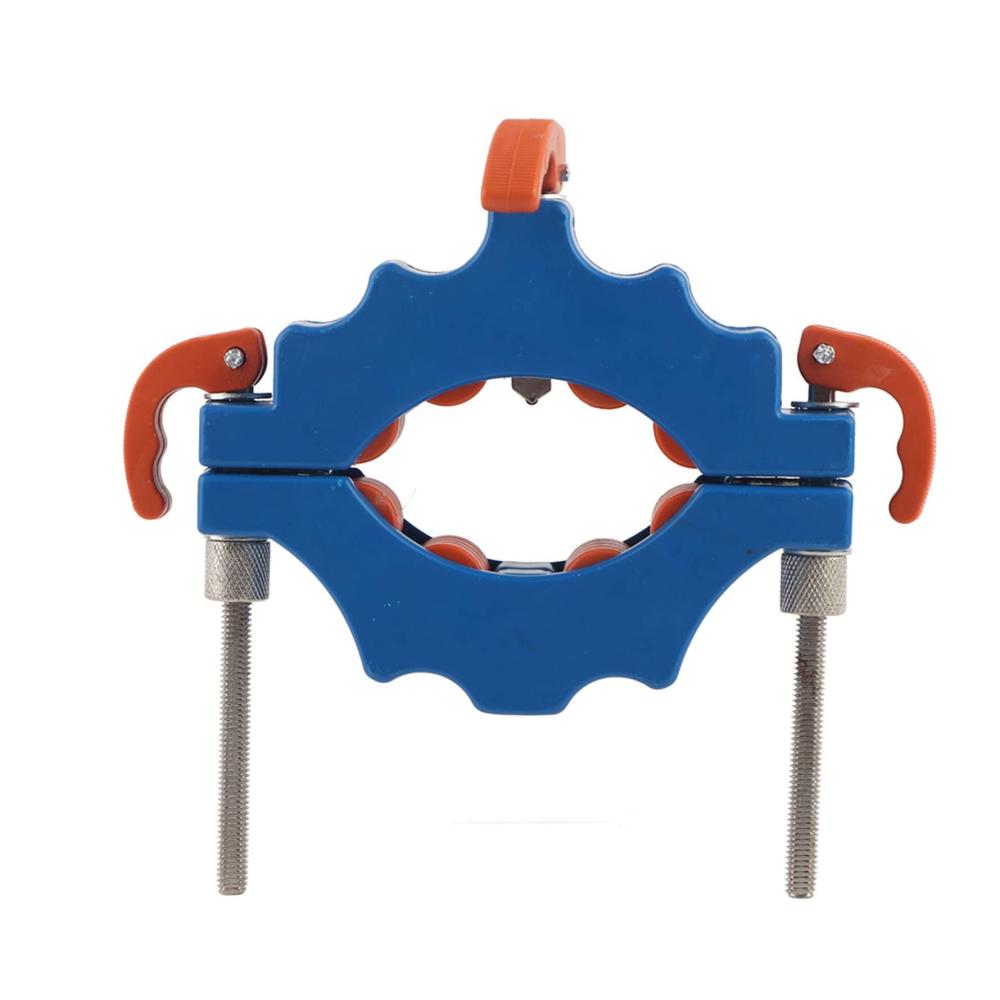 Professioneller Glasflaschenschneider - Schneidewerkzeug-Set für Wein- und Bierflaschen - Runde Flaschenschneidemaschine mit Zubehör - DIY-Glaswerkzeug zum präzisen Schneiden von Flaschen (Blau