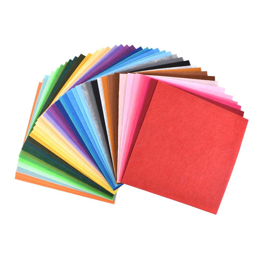 Entdecken Sie 40 vielseitige Textilien Farbiger Filz Bastelfilz 1mm dick waschbarer Filzstoff für DIY-Nähprojekte Handarbeit Hochzeitsdeko! 40 lebendige Farben für kreative Näharbeiten Basteln und Tischdeko. Filzblätter 30x30cm für endlose gestalterische Möglichkeiten