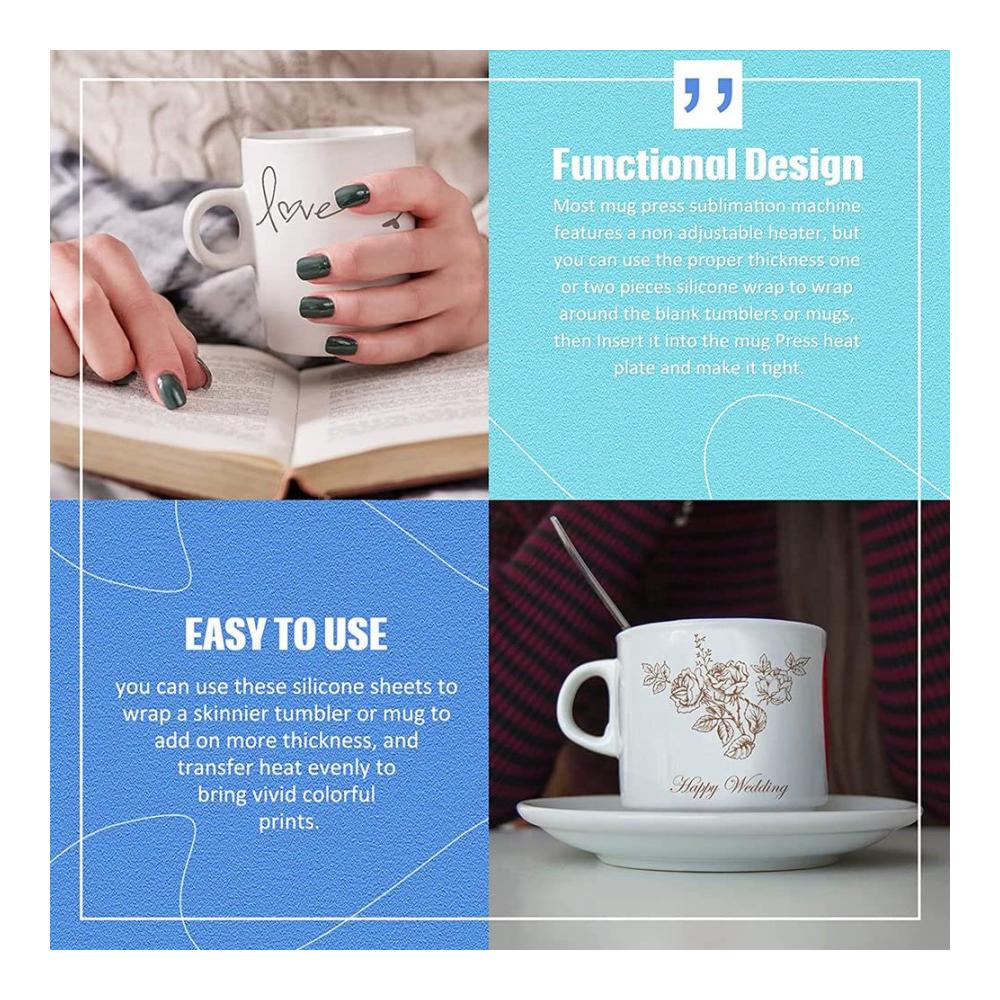 Erhalten Sie professionelle Ergebnisse mit unserer hochwertigen Druckpressen-Maschine und Zubehörset. Perfekt für Sublimations-Tumbler