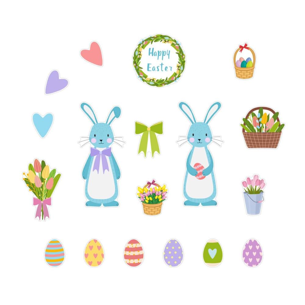 18er Set Ostern Magnete Kinder Tiere - Bunte Kühlschrankmagnete für Osterfreude - Süße Motive für Kühlschrank und Magnettafel - Fröhliche Ostergeschenke für Kinder