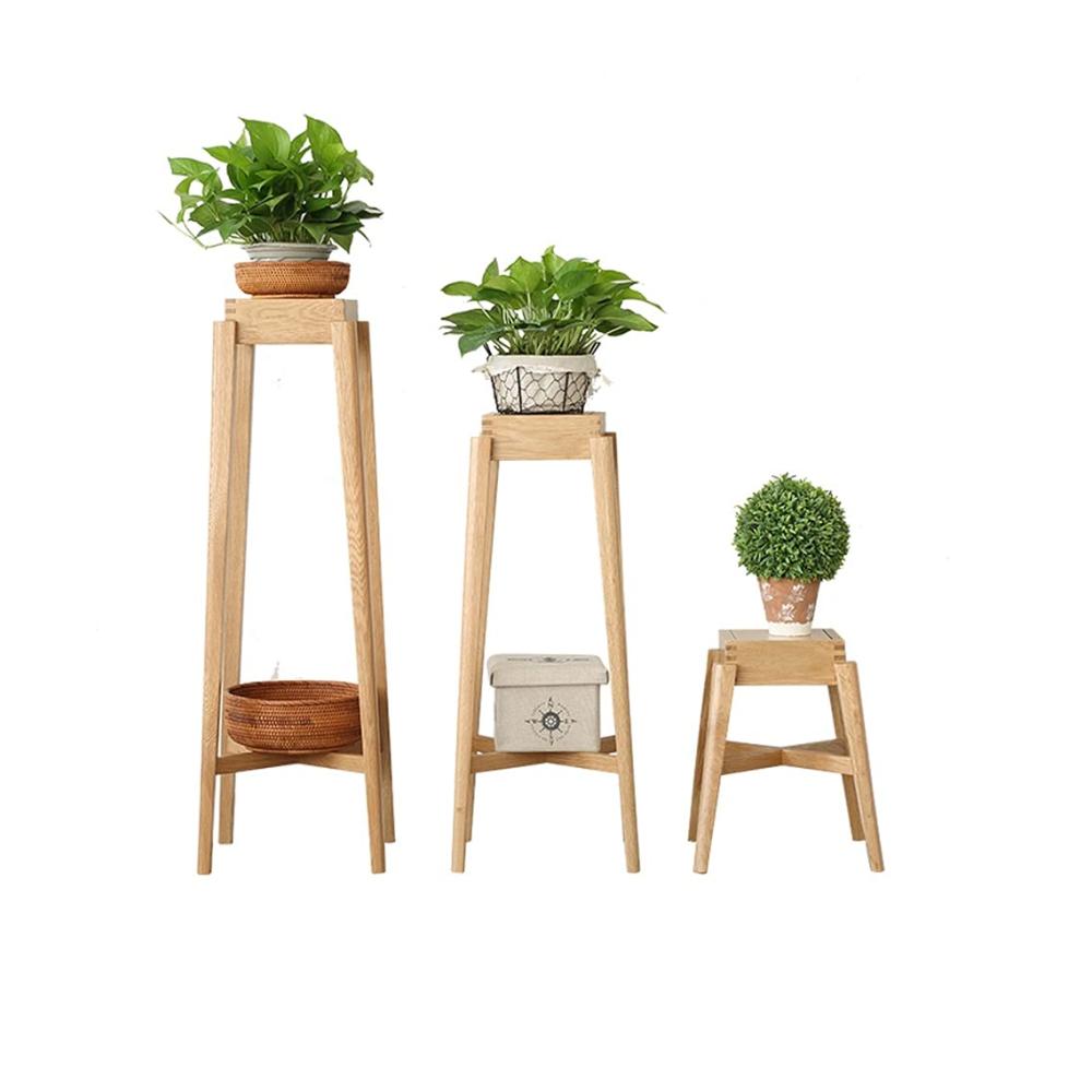 Präsentiere deine Blumen stilvoll! Holzsockel für Vasen und Pflanzenständer - Stilvoller Halter für Innen-Blumentöpfe - Dekoratives Pflanzgefäß-Display - Einzigartiger Vasenständer aus Holz für eine charmante
