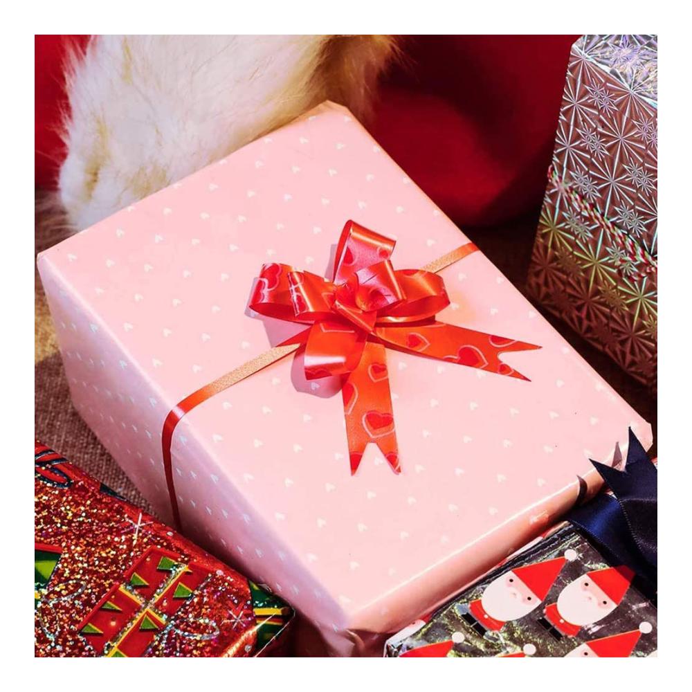 Entzückende Schleifen & Bänder 300er Set mit bunten goldenen Deko-Schleifen für Geschenkverpackungen Weinflaschen & mehr - Perfekt für Hochzeit & Geburtstag