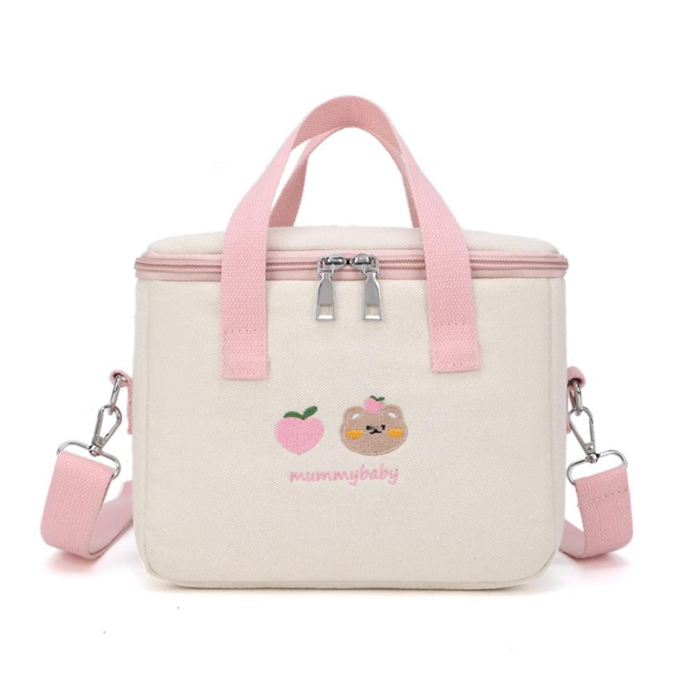Karikaturbär Lunchbox-Tasche | Isolierte Aufbewahrungstasche für Ausflüge | Großes Fassungsvermögen | Niedliches Design | Warm & Multifunktional