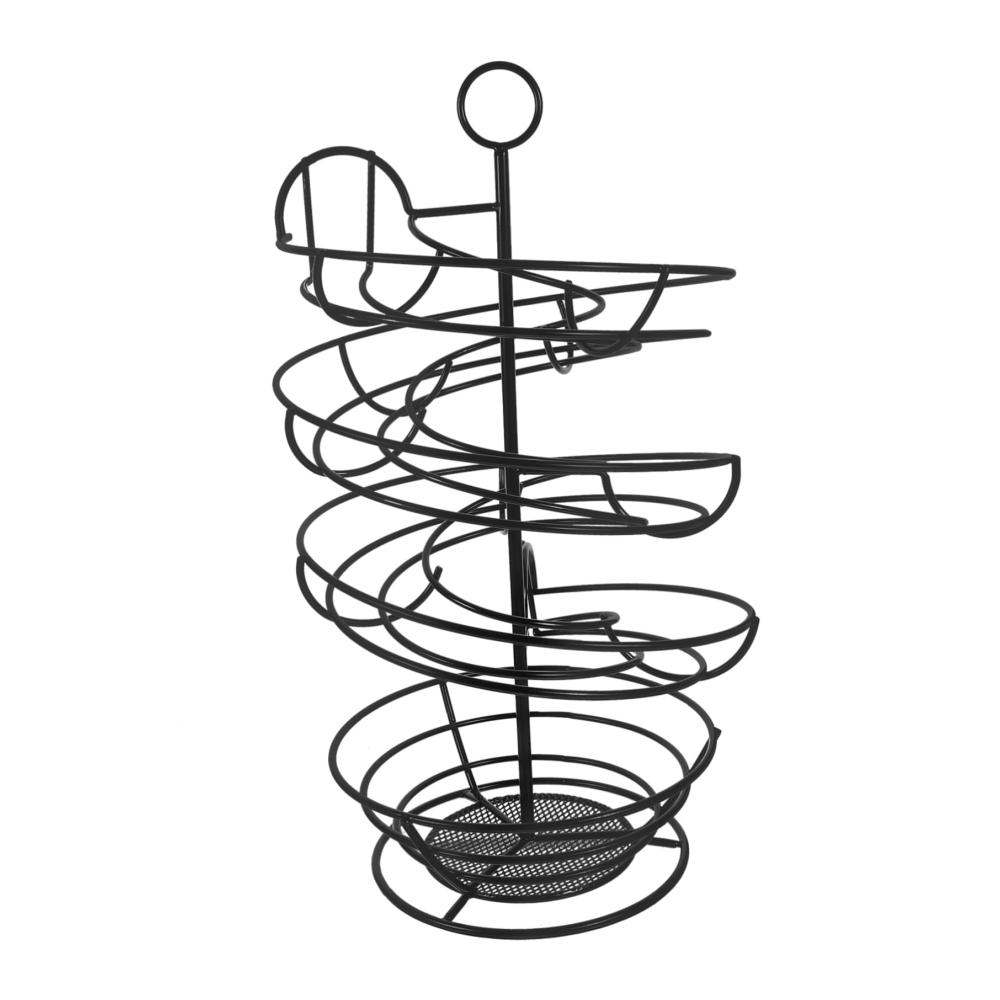 Organisieren Sie Ihre Eier stilvoll Schmiedeeisen Eierkorb & Spiral-Ständer für Küche und Zuhause. Platzsparendes Design für praktische Aufbewahrung
