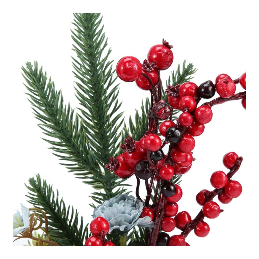 Festliche Atmosphäre im Handumdrehen 3-teiliger Mini-Weihnachtsbaum-Satz für stilvolle saisonale Dekoration. Kunstvoll gestaltet für Desktop Wohnzimmer und festliche Events
