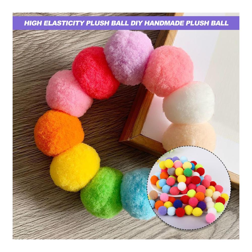 Entdecken Sie kreative DIY-Magie mit unseren Seidenpompons 250 Stück bunte Filzkugeln 25 cm groß. Perfekt für handgemachte Kunstwerke und Partydekorationen
