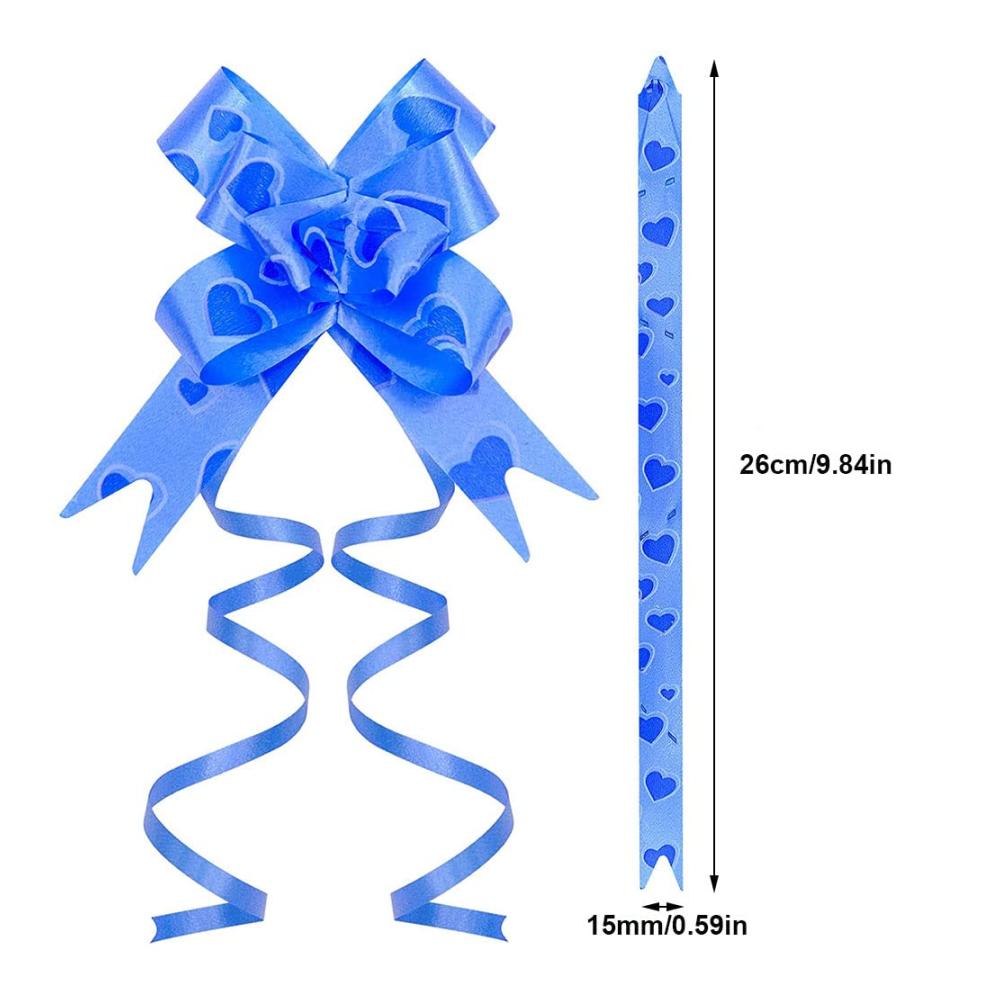 Entzückende Schleifen & Bänder 300er Set mit bunten goldenen Deko-Schleifen für Geschenkverpackungen Weinflaschen & mehr - Perfekt für Hochzeit & Geburtstag