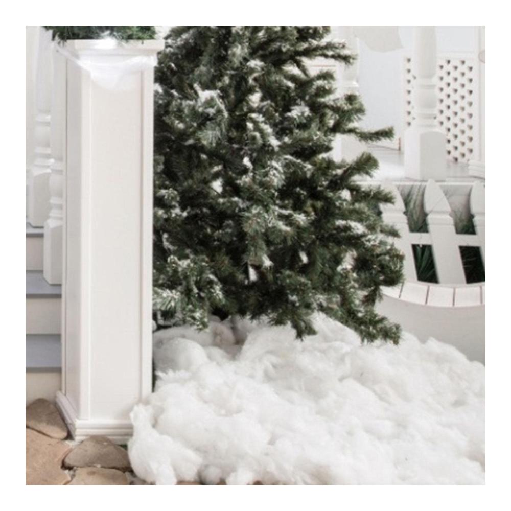 Premium Kunstschnee für Weihnachtsdekoration | Feuerfester Fake Schnee für Baum und Landschaft | Realistischer Winterzauber für Ihre Festlichkeiten