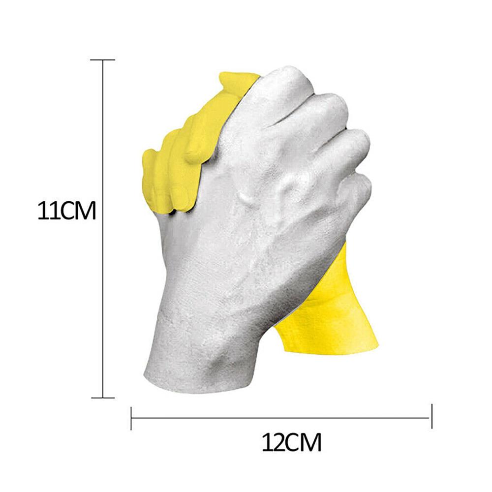 Schmuckherstellungs-Sets 3D-Handform-Set für Paare & Andenken - DIY Gips Klon Handwerk - Perfekte Geschenkidee - Gips-Handform-Gieß-Set für Hochzeiten & mehr