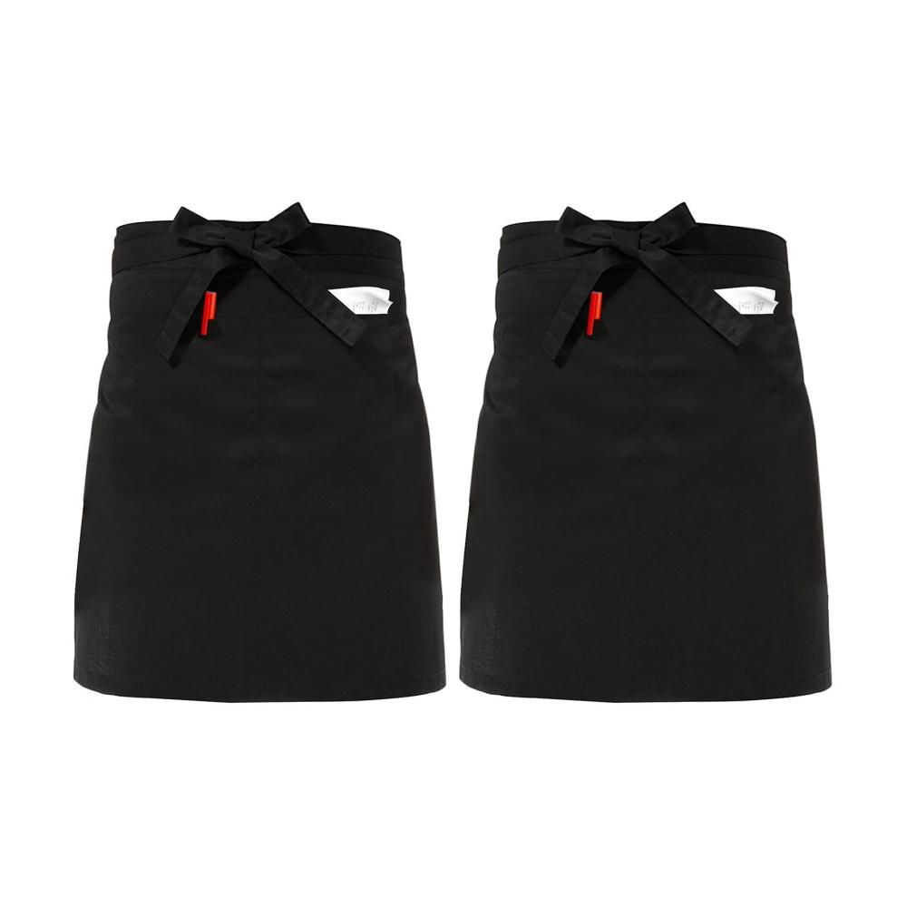 Entfachen Sie Ihre Kochleidenschaft mit Snowtain Schneespitze 2er Set stylischer Küchenschürzen - Ideale kurze Kellnerschürzen für Küche Bar und Garten. Praktisch modisch und bequem - Perfekt für Männer und Frauen die mit Stil kochen