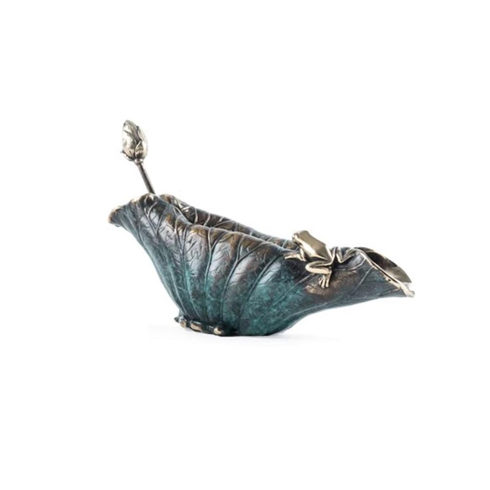 Aschenbecher aus Messing mit Vintage-Kupfer-Ornament - Attraktiver Duftumkehrer für Zuhause und Büro - Innen- und Außenbereich - Raucherfreundlicher Aschehalter - Stilvolles Wohnaccessoire (Farbe A