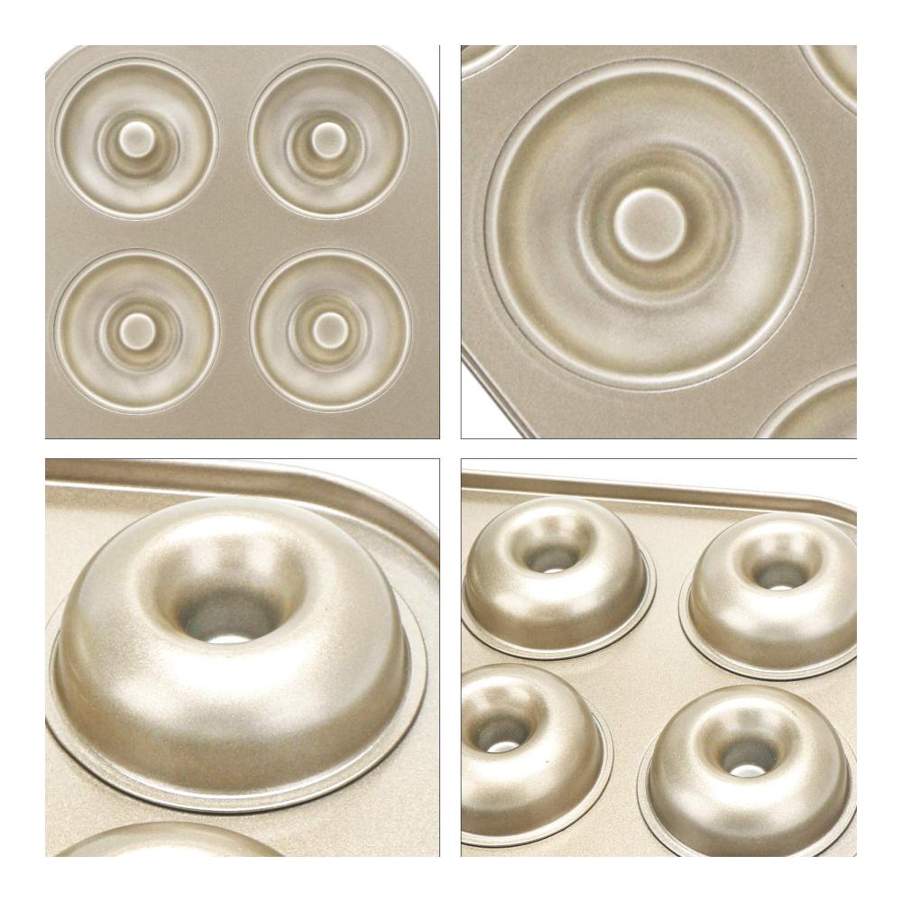 Entdecken Sie die Magie des Backens mit unseren hochwertigen Motivbackformen – Madeleine & Antihaft Krapfen Pfanne Set für köstliche Donuts! 2 Stück Donut Backblech für perfekte Krapfen mit Kohlenstoff beschichtet inklusive praktischem Beutel. Backen Sie mühelos 6 köstliche Krapfen auf einmal. Verleihen Sie Ihren Backkreationen eine einzigartige Form und freuen Sie sich auf unvergessliche Gen