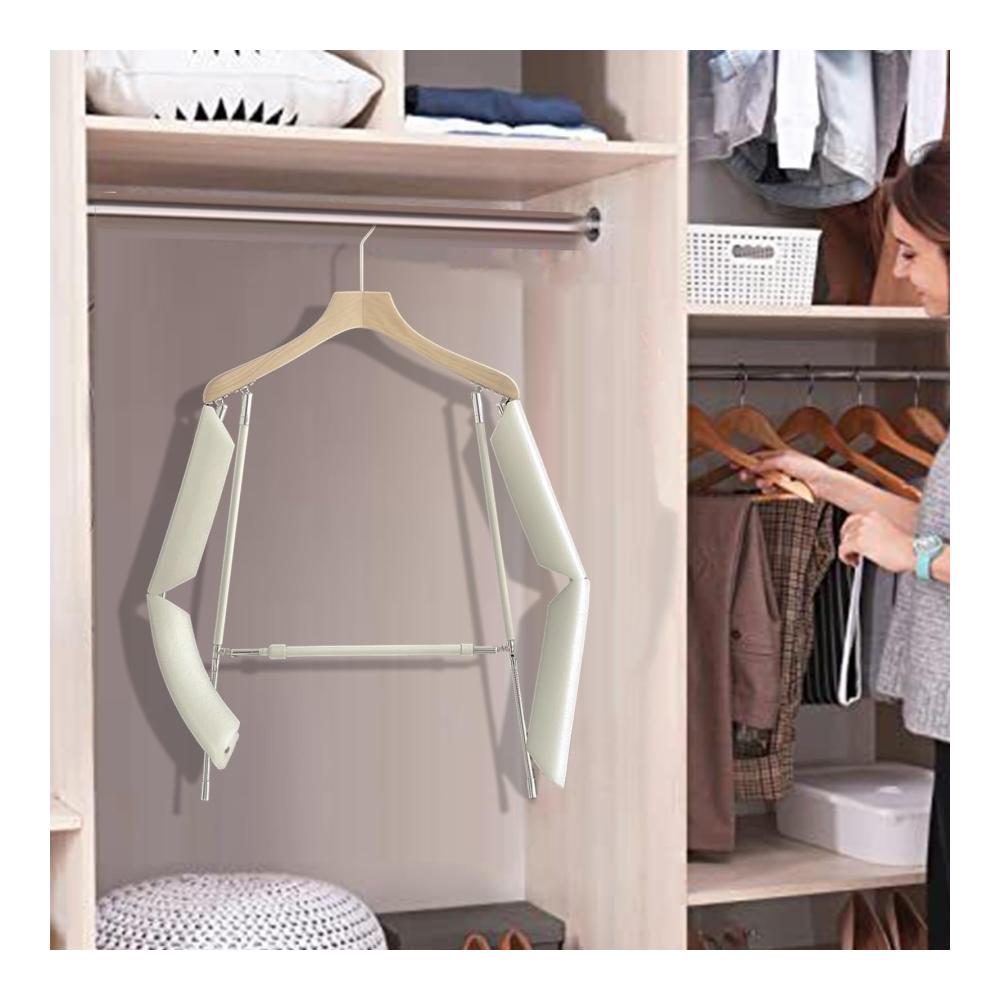 Organisiere deinen Schrank mit Stil! Schneiderpuppen-Mantelständer Platzsparendes Design für Jacken Anzüge und mehr. Ideal für Zuhause oder Geschäft