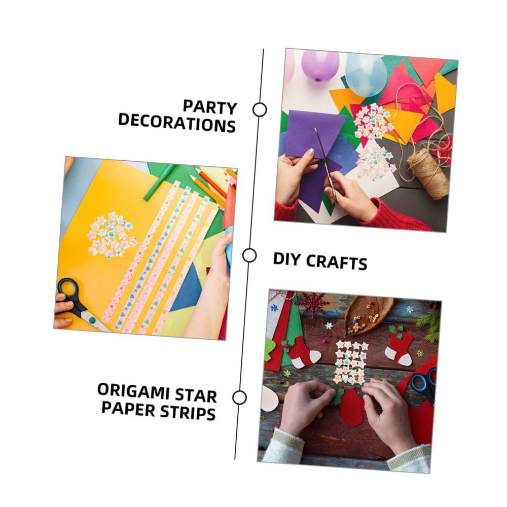Holen Sie sich kreative Origami-Ideen mit 400 Stück Origami-Sternen ideal für Geschenke und Dekorationen. Perfektes Papier für Sternenbanner und berühmte Designs
