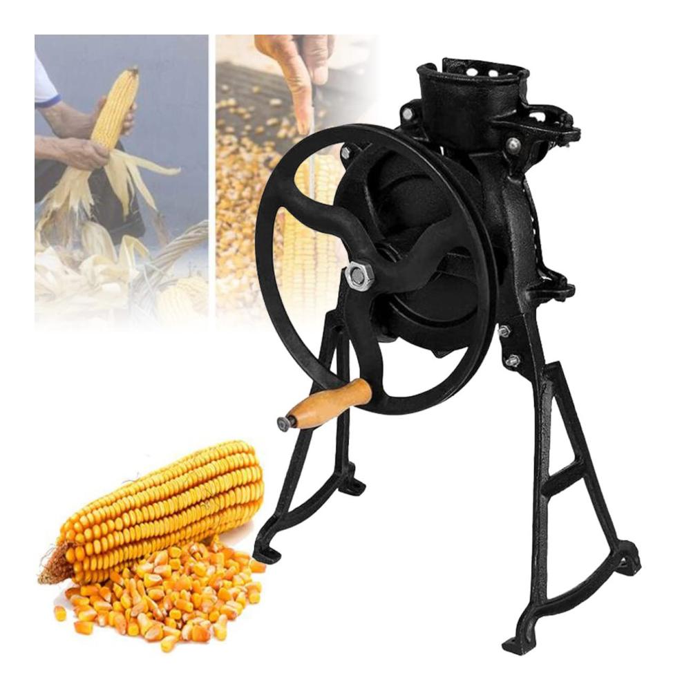 Holen Sie sich Qualität und Effizienz 40–60 kg/h Kommerzieller Manueller Maisschäler - Hochleistungs-Maisschälmaschine für Bauernhöfe und Familien mit Holzgriff