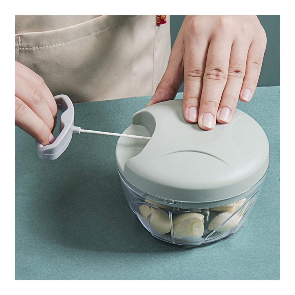 Entdecken Sie die Vielseitigkeit Manuelle Knoblauchpresse und Gemüseschneider 500ml – Zwiebel Zerkleinerer & Chopper – Ideal für Obst Gemüse Nüsse und Tomaten