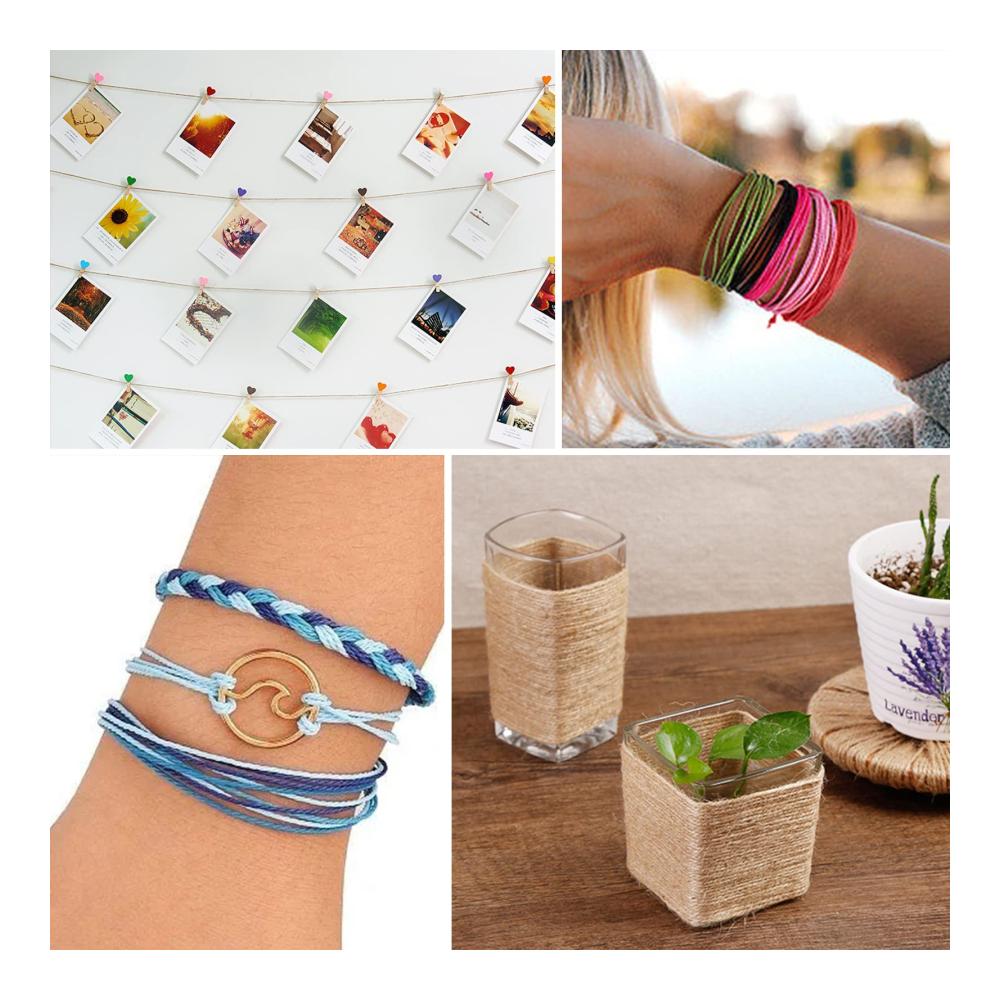 Entdecken Sie die Vielfalt 16 farbenfrohe Gewachste Hanfschnur-Sets – Perfekt für Schmuck Armbänder und handgefertigte Kunstwerke – 1 mm dick 80 Yards pro Karte – Ideale bunte Schnüre & Fäden für Ihre Kreationen