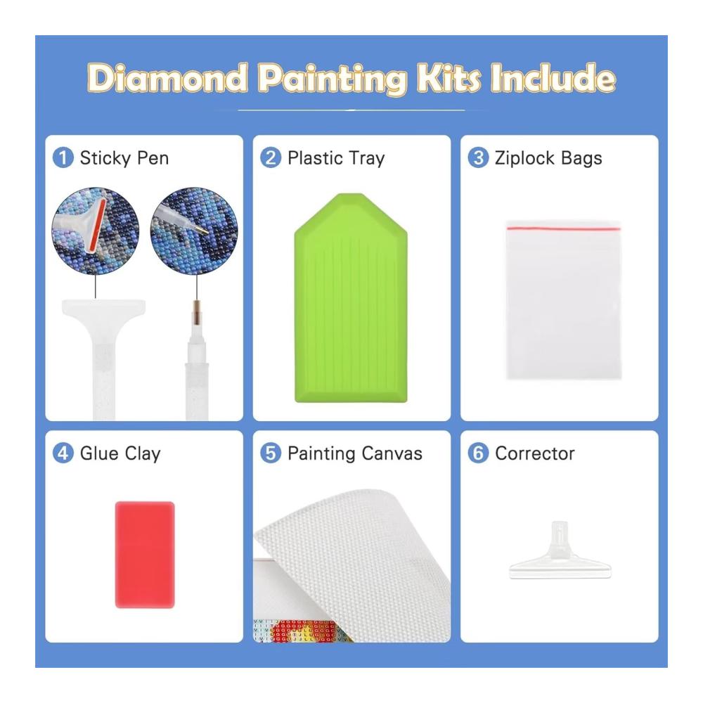 Entdecken Sie die Magie des DIY mit unseren Bausätzen für Diamantmalerei! 3-teiliges Set für Erwachsene Abstrakte Geometrie in 5D 30x50cm pro Stück. Perfekt für Wanddekoration