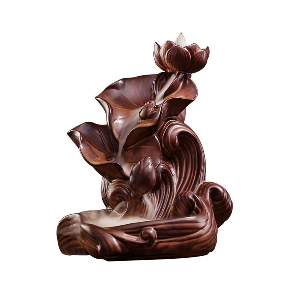Entdecken Sie Eleganz Teeservice mit Backflow Incense Burner Keramik Requisiten & Ornamenten - Perfekte Ergänzung für entspannte Teezeremonien - 18 *