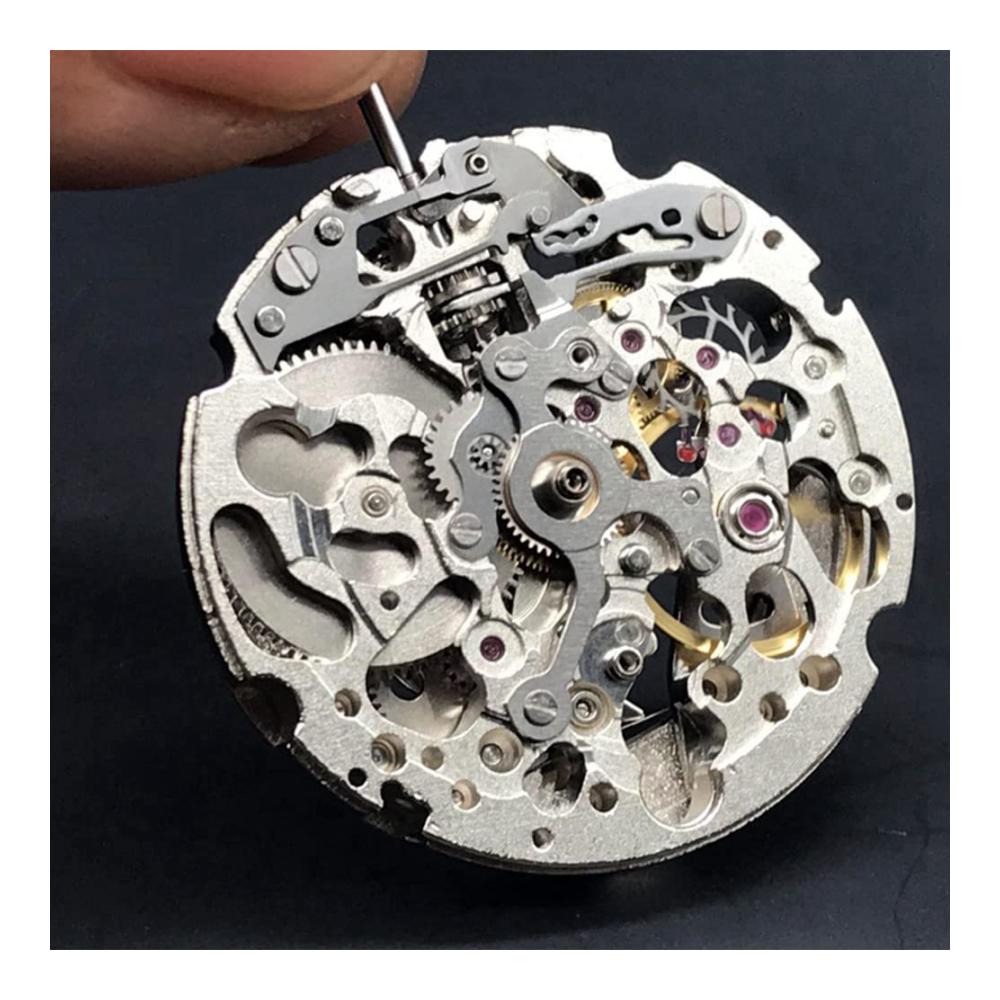 Erleben Sie Präzision Miyota 8N24 Mechanisches Uhrwerk | 21 Juwelen | Skelett | Automatik-Uhrwerk | Fortschrittliche Uhrwerke für höchste