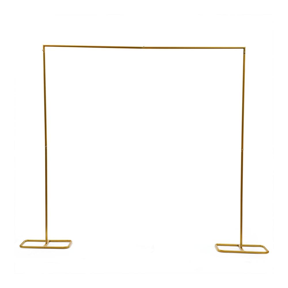 Romantischer Hochzeitstürbogen - Schmiedeeisen Dekoration für Zeremonie & Jubiläum - Metallbogen 6.5FT - Perfekt für Braut Geburtstagsfeier & mehr