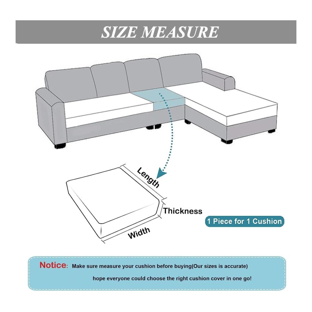 Elastischer Sofaüberwurf Dekorative Umgestaltung für alle Jahreszeiten - Rutschfester maßgeschneiderter Sofaschutz für Sektionssofas Couch und Liebessitze - Stilvolle Sofaabdeckung in verschiedenen Farben und Größen für ein perfektes