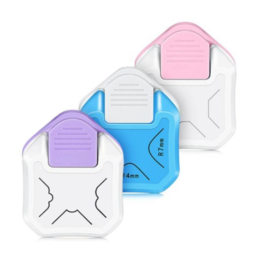 Verleihen Sie Ihren Bastelprojekten mit unserem 3-teiligen Eckenrunder-Papierstanzer-Set in 3 Varianten einen professionellen Touch! Ideal für Kartenherstellung und mehr