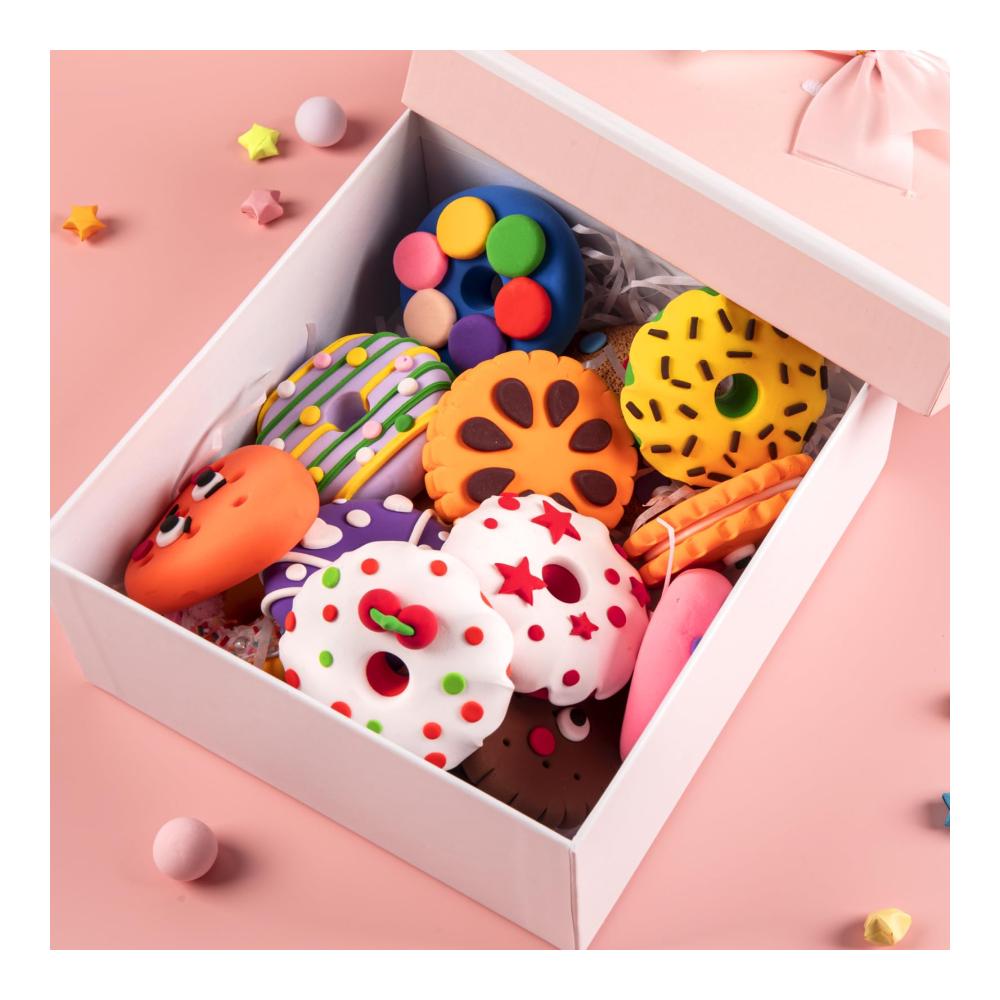 Kreatives Tonformen leicht gemacht! 48 Farben Ton-Modelliermasse-Set mit 3 Modellierwerkzeugen - Magische weiche & ultraleichte Modelliermasse für Kinder und Erwachsene. Sicher ungiftig & einfach zu verwenden. Perfekt für Weihnachten