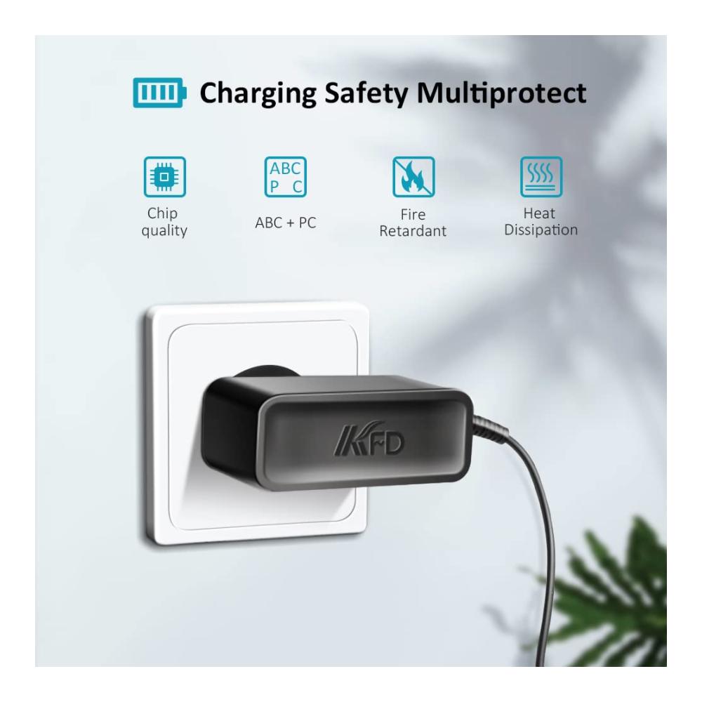 Effiziente Ersatzteile Netzteil Ladegerät 31V 500mA für Laresar & ORFELD Akku Staubsauger VC818 B08 BL818 - Ladekabel kompatibel mit Elite 3 4 5 Pro Belife V11-1 V12 C10A C10G 25 9V Cleaner