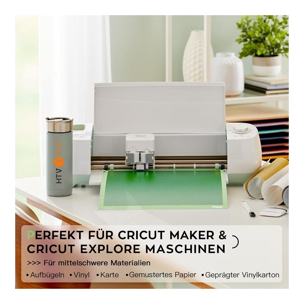Schneidematten Set für Cricut Explore Air 2/Air/One/Maker - 3er Pack 12x12 Zoll Klebeklebrige Ersatzmatten - Premium Qualität und Langlebigkeit für Präzise