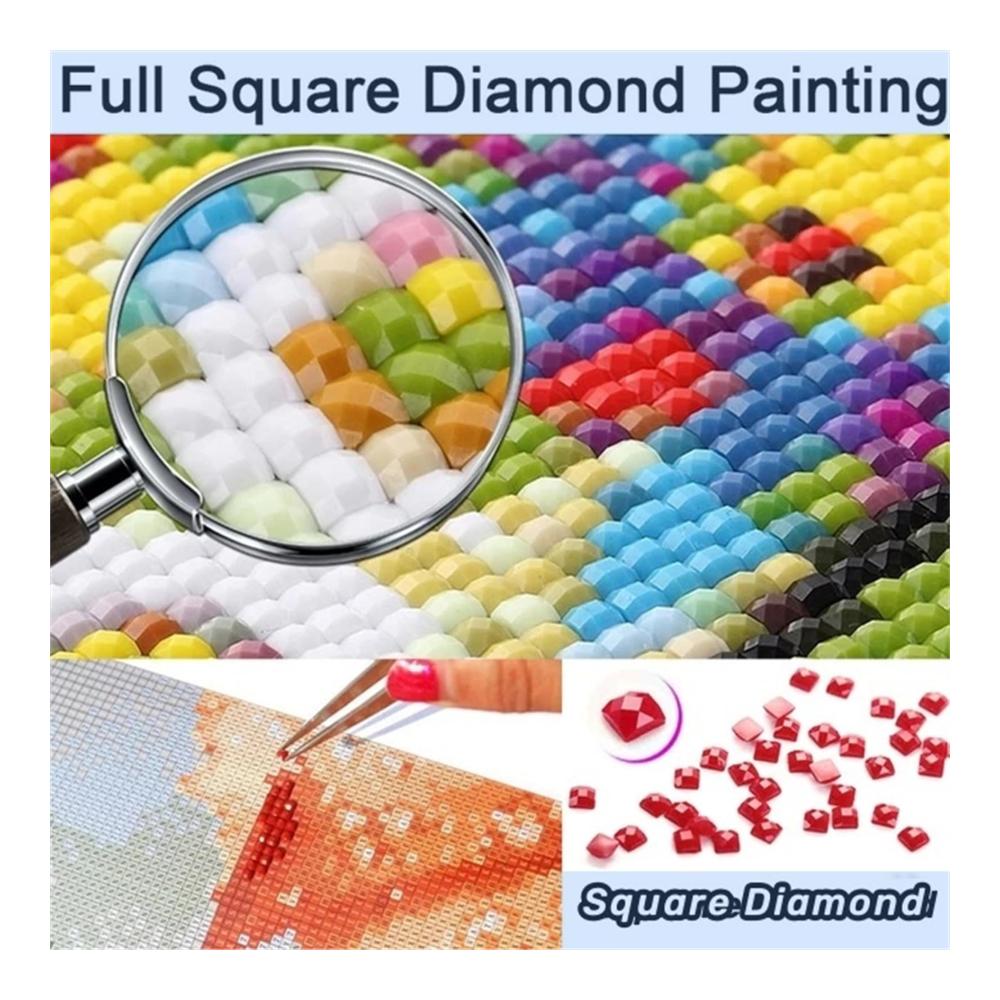 5D Diamantmalerei Bausätze für Erwachsene und Kinder - DIY Großformat (70x90cm) - Leuchtturm-Design - Kristallbilder für Wanddeko und Geschenke