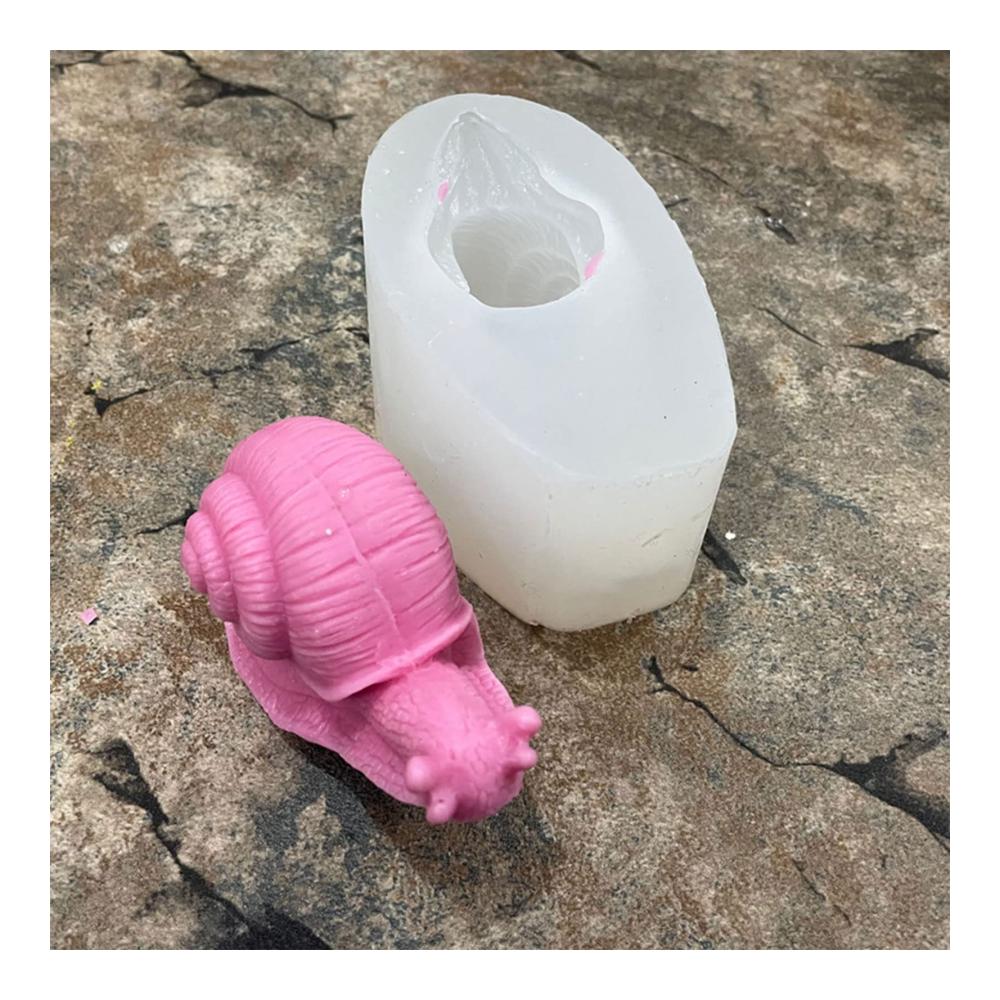 Entdecken Sie die Vielfalt Silikon Gießformen für Kerzen Wachs Gips & Harz - 3D Schneckenform handgefertigte Bastelformen für Heimdekoration Küche & Backen - Perfekte Kuchen- & Mousse-Form